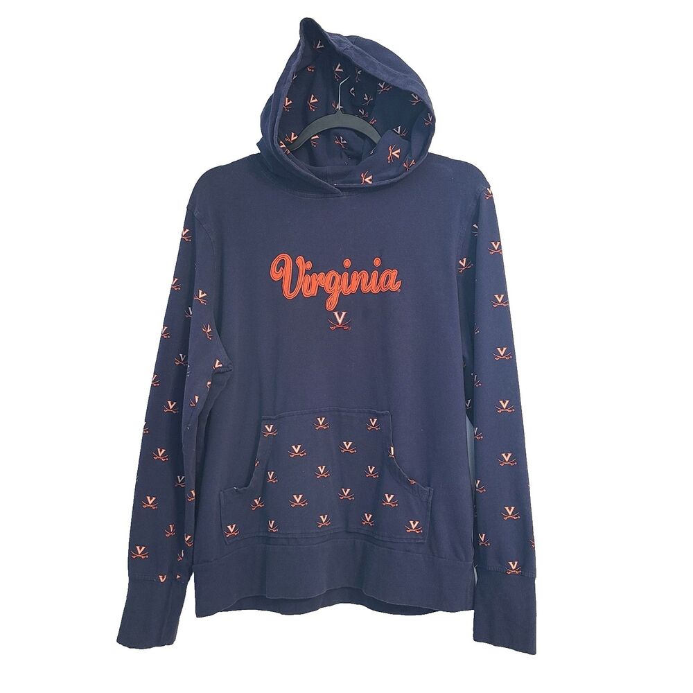 G-III UVA Virginia Cavaliers All Over Print Hoodie Mens XXL  Athleisure College
